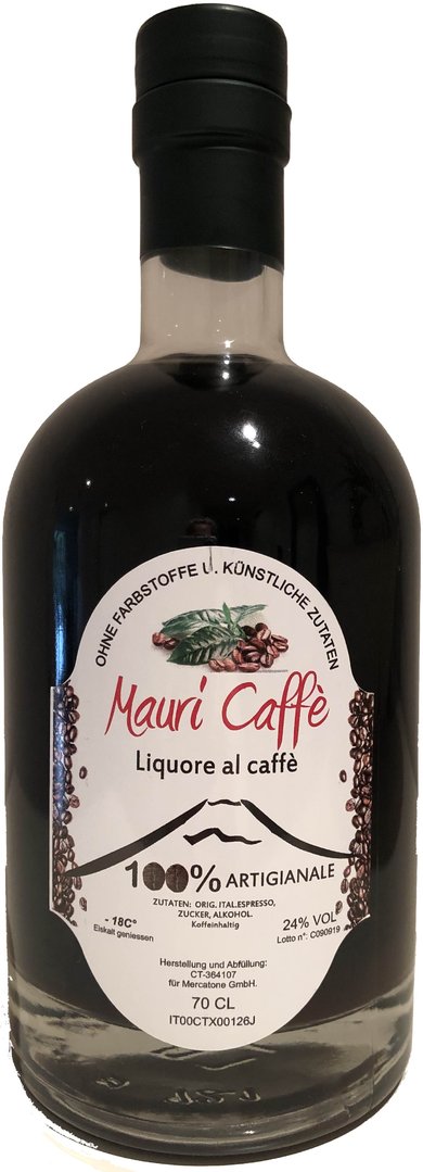 Kaffeelikör - Liquore al Caffè I Mauri Caffé